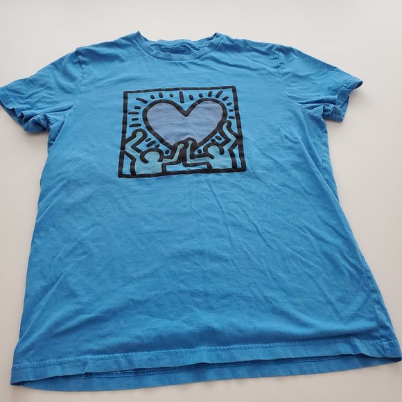 Keith Haring American Eagle Heart Shirt 